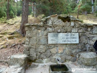 Garganta del Arroyo de Minguete - Puerto de Fuenfría;senderismo montaña asociacion de senderismo